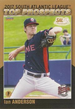 2017 Choice South Atlantic League Top Prospects #26 Ian Anderson Front
