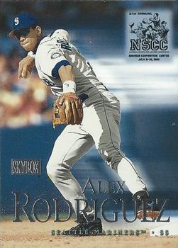 2000 SkyBox - 2000 National Sports Collectors Convention #4 Alex Rodriguez Front