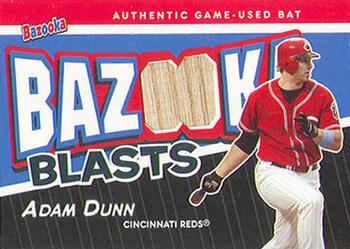2004 Bazooka - Blasts Bat Relics #BB-AD Adam Dunn Front