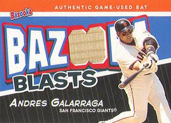 2004 Bazooka - Blasts Bat Relics #BB-AJG Andres Galarraga Front