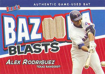 2004 Bazooka - Blasts Bat Relics #BB-AR Alex Rodriguez Front