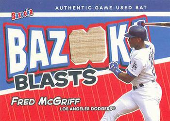 2004 Bazooka - Blasts Bat Relics #BB-FM Fred McGriff Front