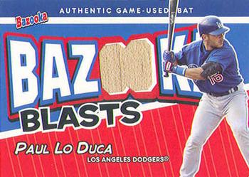 2004 Bazooka - Blasts Bat Relics #BB-PL Paul Lo Duca Front