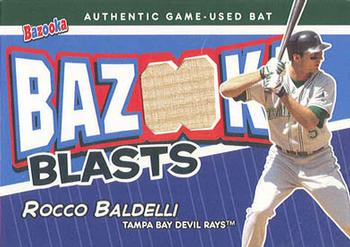 2004 Bazooka - Blasts Bat Relics #BB-RB Rocco Baldelli Front