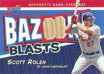 2004 Bazooka - Blasts Bat Relics #BB-SR Scott Rolen Front