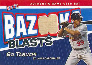 2004 Bazooka - Blasts Bat Relics #BB-ST So Taguchi Front