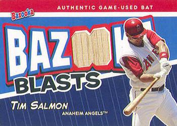 2004 Bazooka - Blasts Bat Relics #BB-TJS Tim Salmon Front