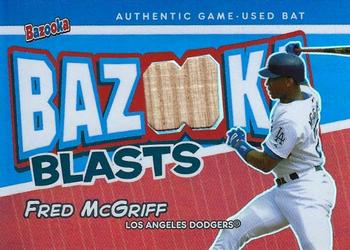 2004 Bazooka - Blasts Bat Relics Parallel 25 #BB-FM Fred McGriff Front