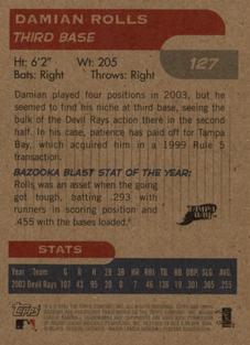 2004 Bazooka - Minis #127 Damian Rolls Back