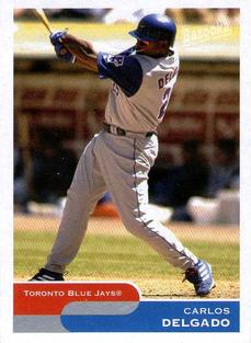 2004 Bazooka - Minis #162b Carlos Delgado Front