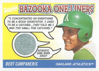 2004 Bazooka - Bazooka One-Liners Relics #BOL-BC Bert Campaneris Front