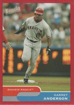 2004 Bazooka - Red Chunks #65 Garret Anderson Front