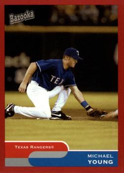 2004 Bazooka - Red Chunks #240 Michael Young Front