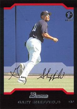 2004 Bowman - 1st Edition #24 Gary Sheffield Front