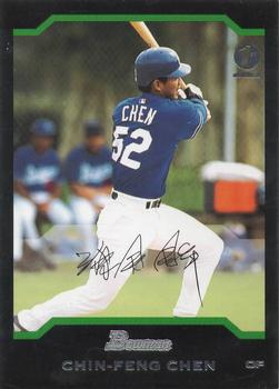 2004 Bowman - 1st Edition #154 Chin-Feng Chen Front