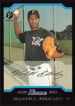 2004 Bowman - 1st Edition #229 Wardell Starling Front