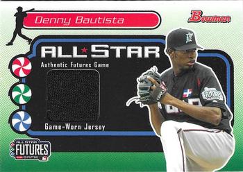 2004 Bowman - Futures Game Gear Jersey Relics #FG-DB Denny Bautista Front