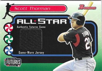2004 Bowman - Futures Game Gear Jersey Relics #FG-ST Scott Thorman Front