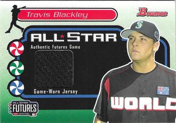 2004 Bowman - Futures Game Gear Jersey Relics #FG-TB Travis Blackley Front