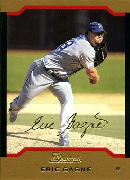 2004 Bowman - Gold #13 Eric Gagne Front