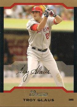 2004 Bowman - Gold #30 Troy Glaus Front
