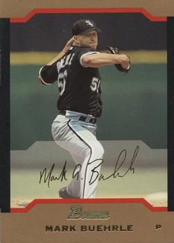 2004 Bowman - Gold #57 Mark Buehrle Front