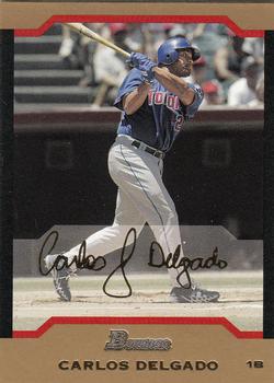 2004 Bowman - Gold #108 Carlos Delgado Front