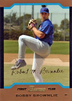 2004 Bowman - Gold #167 Bobby Brownlie Front