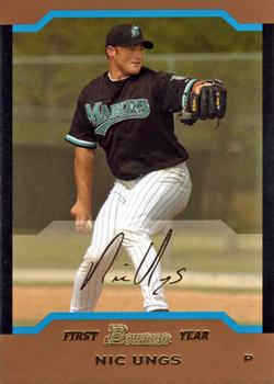 2004 Bowman - Gold #186 Nic Ungs Front