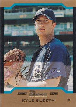 2004 Bowman - Gold #210 Kyle Sleeth Front
