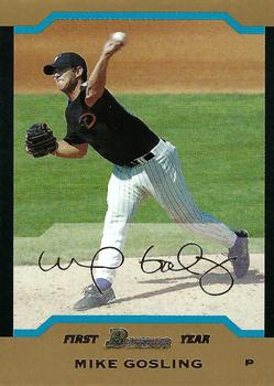 2004 Bowman - Gold #280 Mike Gosling Front