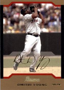 2004 Bowman - Gold #38 Dmitri Young Front