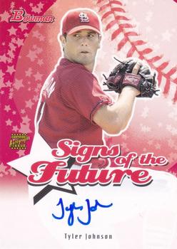 2004 Bowman - Signs of the Future #SOF-TJ Tyler Johnson Front