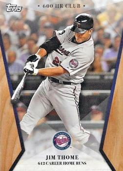 2017 Topps On-Demand 600HR Club #9 Jim Thome Front