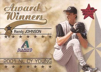 2002 Leaf Rookies & Stars #285 Randy Johnson Front