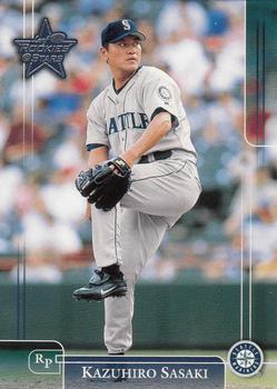 2002 Leaf Rookies & Stars #89 Kazuhiro Sasaki Front