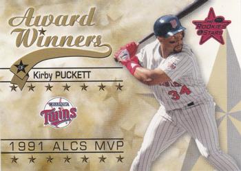 2002 Leaf Rookies & Stars #273 Kirby Puckett Front