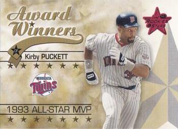 2002 Leaf Rookies & Stars #274 Kirby Puckett Front