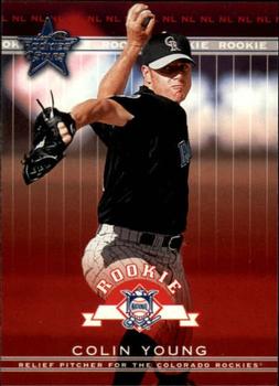 2002 Leaf Rookies & Stars #352 Colin Young Front