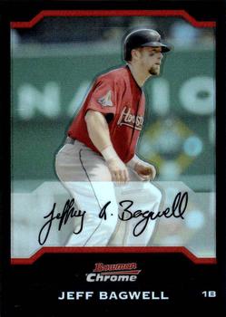 2004 Bowman Chrome - Refractors #113 Jeff Bagwell Front