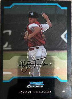 2004 Bowman Draft Picks & Prospects - AFLAC All-American Chrome #AFL10 Ryan Tucker Front