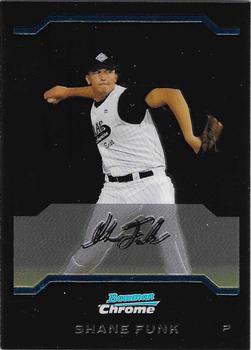 2004 Bowman Draft Picks & Prospects - AFLAC All-American Chrome #AFL12 Shane Funk Front