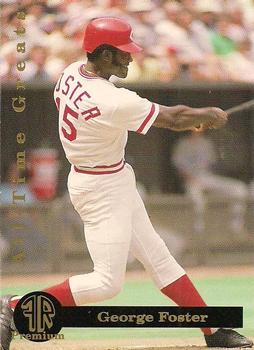 1993 Front Row Premium All-Time Greats George Foster #1 George Foster Front