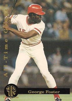 1993 Front Row Premium All-Time Greats George Foster #3 George Foster Front
