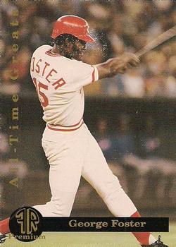 1993 Front Row Premium All-Time Greats George Foster #5 George Foster Front