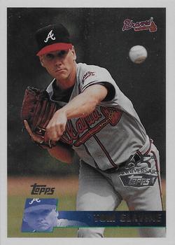 2016 Topps - 65th Anniversary Buybacks Silver Stamp #262 Tom Glavine Front