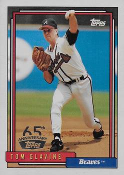 2016 Topps - 65th Anniversary Buybacks Silver Stamp #305 Tom Glavine Front