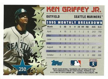 2016 Topps - 65th Anniversary Buybacks Silver Stamp #230 Ken Griffey Jr. Back