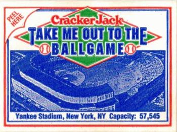1993 Cracker Jack 1915 Replicas - Take Me Out to the Ballgame  / Stadiums #NNO Yankee Stadium Front