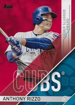 2017 Topps - Silver Slugger Awards Red #SS-4 Anthony Rizzo Front